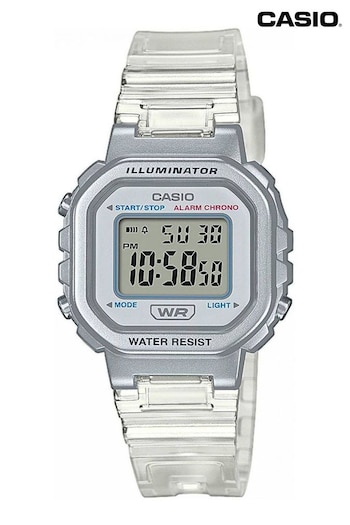 Casio 'Collection' Clear Plastic/Resin Quartz Watch (441875) | £25
