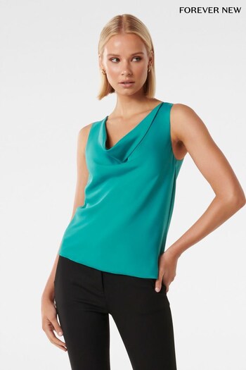 Forever New Green Hailey Cowl Cami (442256) | £40