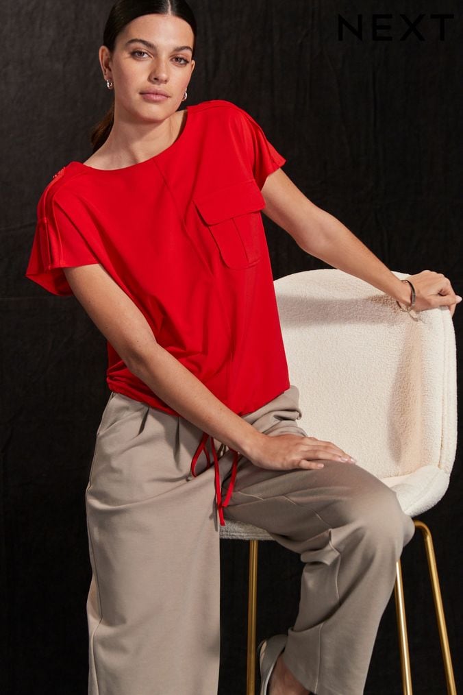 Buy Women s Blouses Red Casual Tops Online Next UK