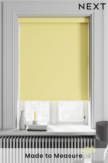 Buttercup Yellow Haig Made To Measure Blackout Roller Blind (442702) | £55