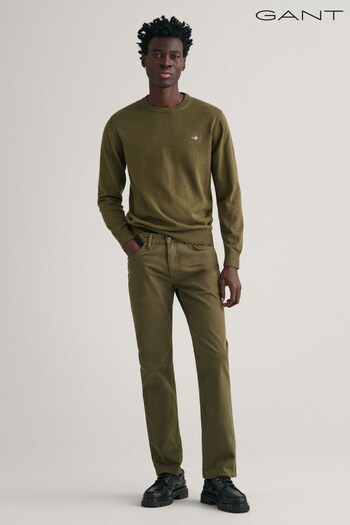 GANT Green Slim Fit Desert Jeans (444127) | £120