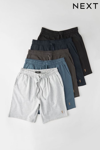 Black/Blue/Grey Core Lightweight Shorts Mini 5 Pack (444330) | £59