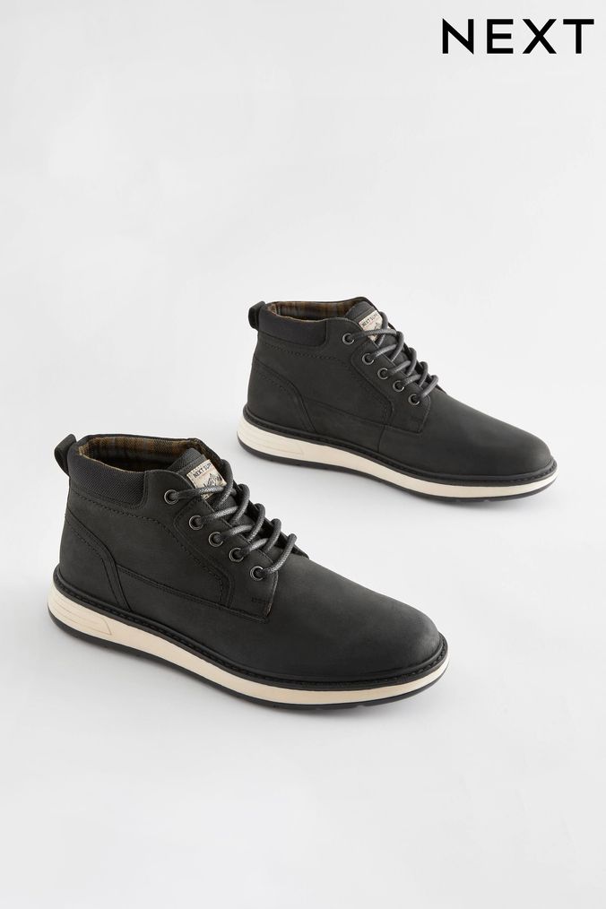Buy Men s Boots Casual Coldweather Online Next UK