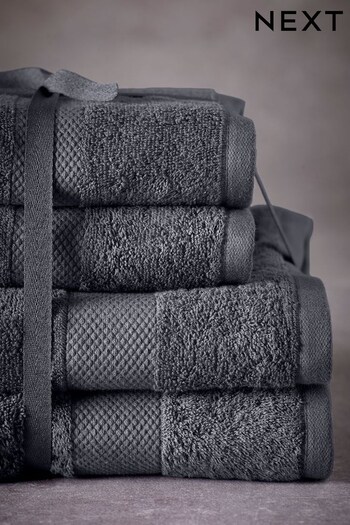 Charcoal Grey Essential Towel Bale (444976) | £22