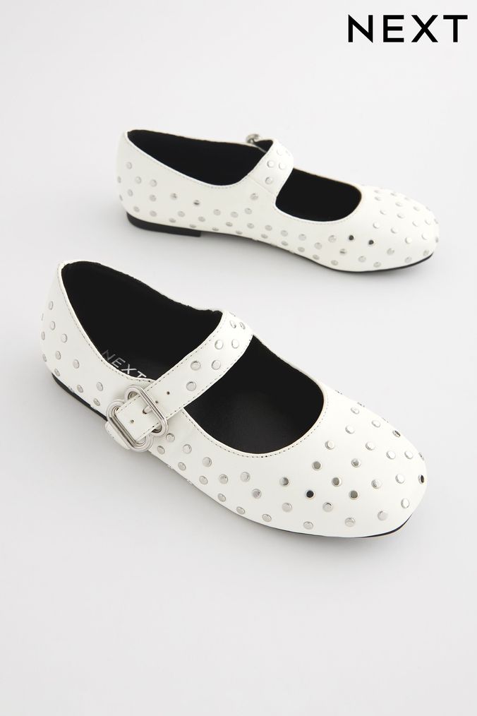 Next girls white shoes store
