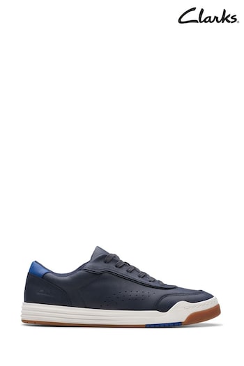 Clarks Navy Urban Solo Trainers (445634) | £50