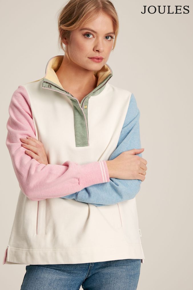 Cream sweatshirt ladies outlet