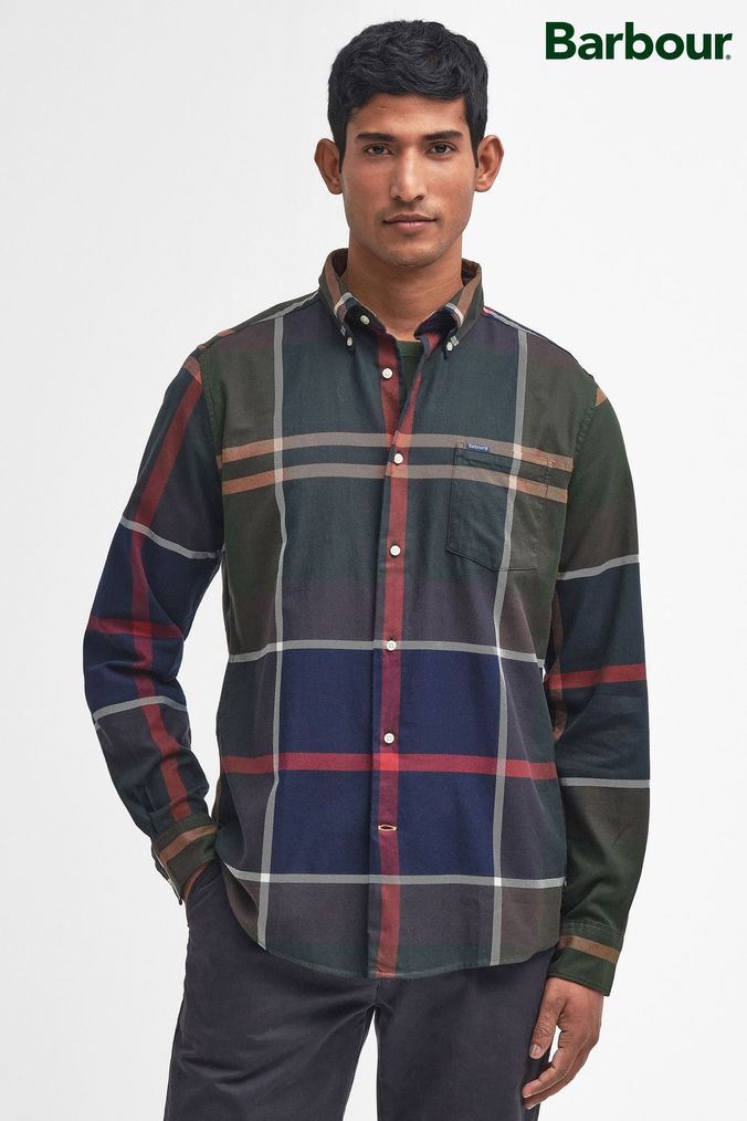 Mens Barbour Shirts Checked Plain Shirts Next UK