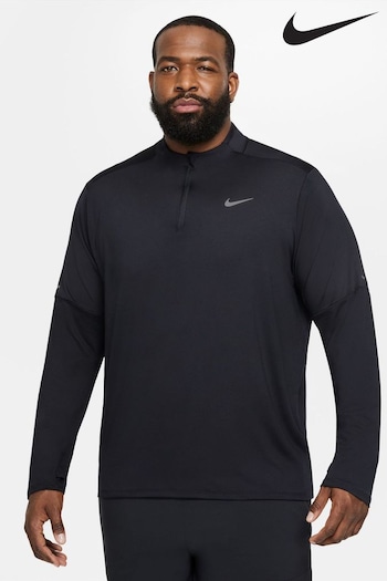 Nike Black Element Half Zip Running Top (445904) | £55