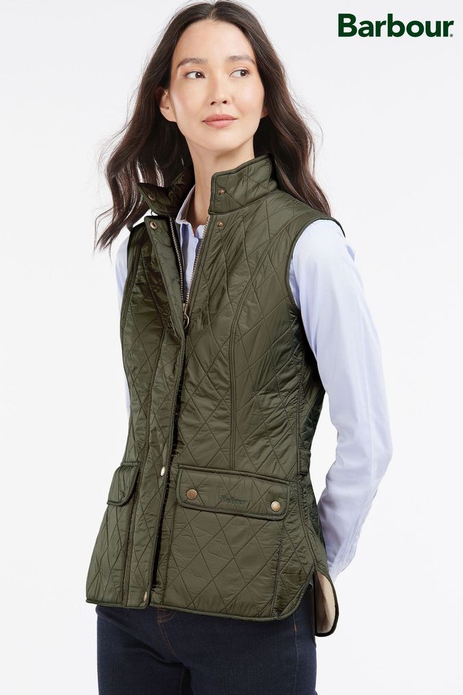 Barbour gilets womens Green new arrivals