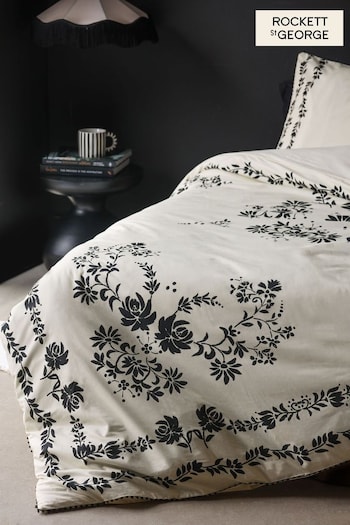 Rockett St George Floral Folk Floral Duvet Cover and Pillowcase Set (446832) | £60 - £95