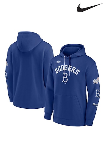 Nike Blue Brooklyn Dodgers Rewind Cooperstown Hoodie (446881) | £70
