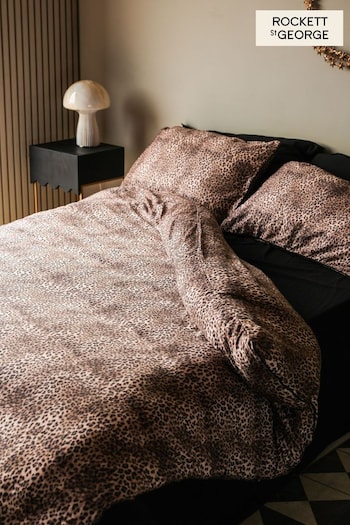 Rockett St first George Leopard Love Duvet Cover and Pillowcase Set (446895) | £50 - £85