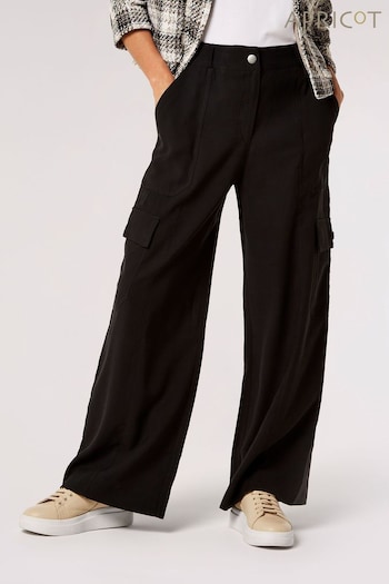 Apricot Black Soft Tailored Cargo Trousers (447003) | £39