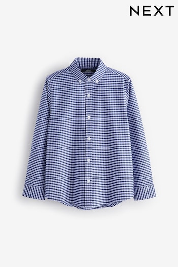 Blue Check Oxford Shirt (3-16yrs) (447049) | £11 - £16