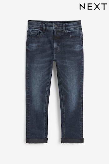 Blue ink Tapered Fit Cotton Rich Stretch Jeans Golf (3-17yrs) (447330) | £12 - £17