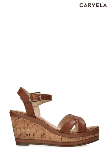 Carvela Natural Kendall Sandals (447881) | £129