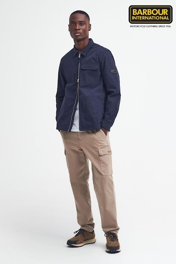 Barbour® International Pink Maze Peached Overshirt (447896) | £139