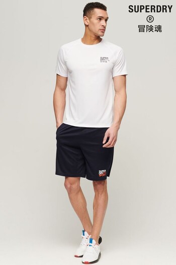 Superdry Blue Superdry Blue Sport Core Relaxed Shorts (447971) | £23