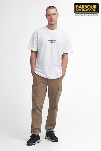 Barbour® International Oversized Formula 100% Cotton T-Shirt (448334) | £40