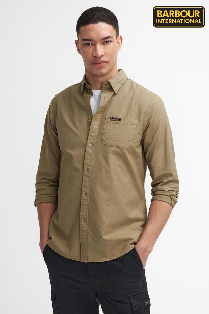 Buy Men s Barbour International Shirts Online Next UK