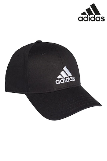 adidas Black Adult Cotton Baseball Cap (448568) | £18