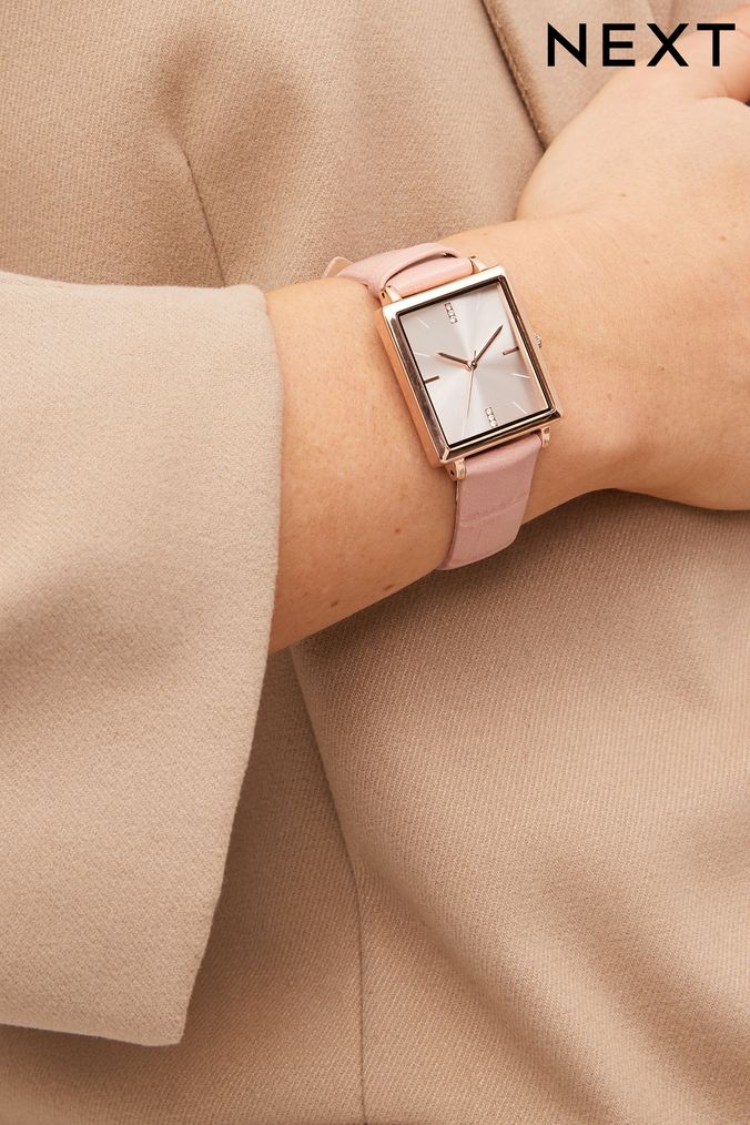 Rose gold watch best sale next