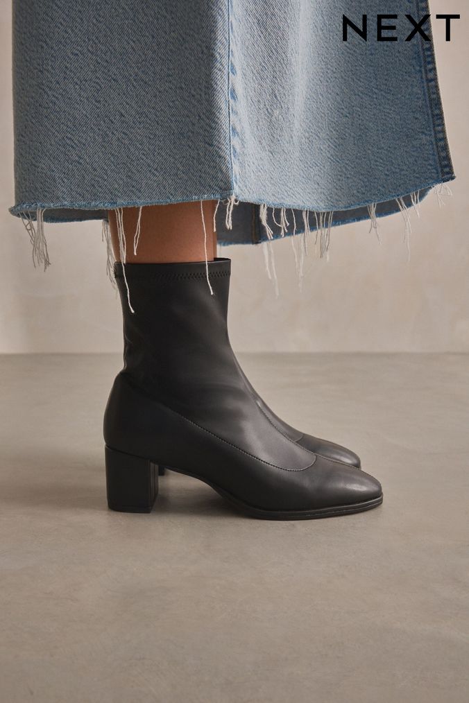 Next boots womens black top