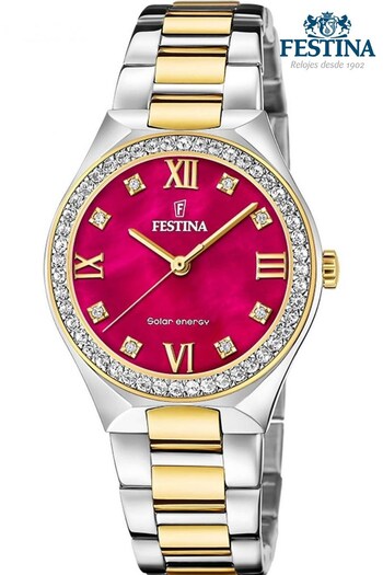 Festina Ladies Gold Tone Solar Energy Watch (448932) | £179