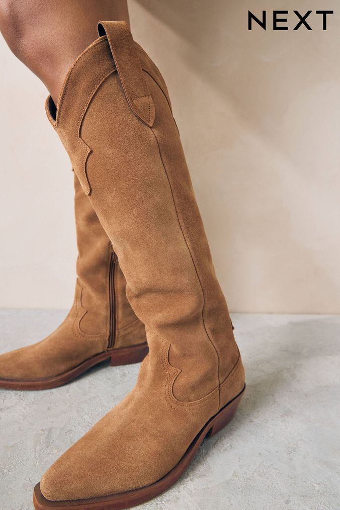 Buy Women s Boots Western Mid Footwear Online Next UK