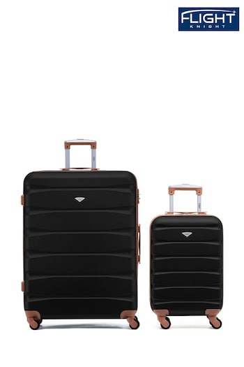 Set Of 2 Large Check-In & Small Carry-On Hardcase Travel Suitcase (449262) | £110