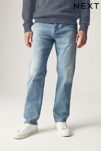 Light Blue Straight Motion Flex Jeans (449457) | £38