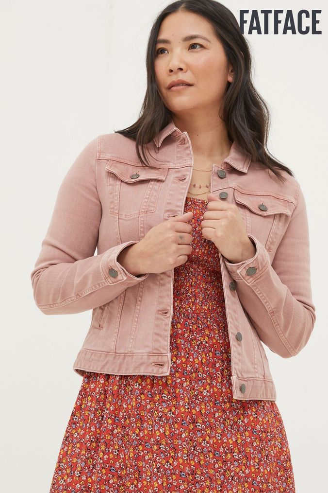 Womens Pink Denim Jackets Baby Pink Denim Jackets Next