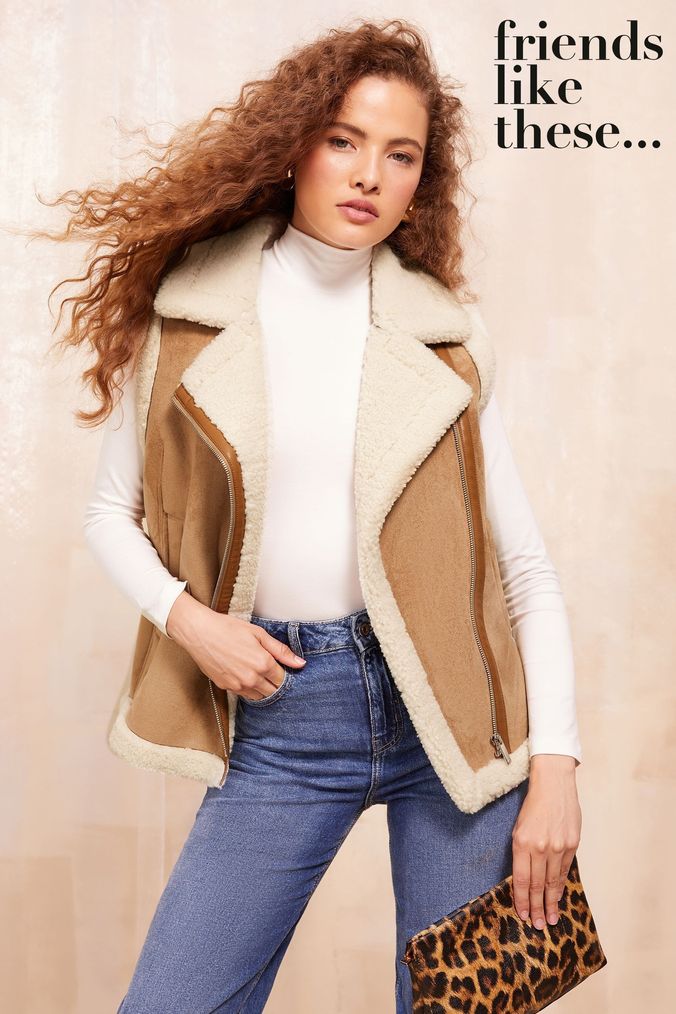 Buy Women s Gilets Fleece Lined Coatsandjackets Online Next UK
