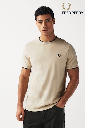 Fred Perry Twin Tipped Logo T-Shirt (449799) | £50