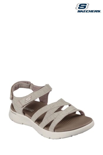 Skechers Brown Go Walk Flex Sunshine Sandals (449853) | £57