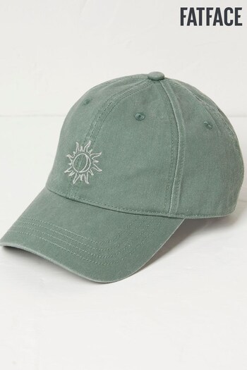 FatFace Green Embroidered Sun eng Cap (450796) | £18