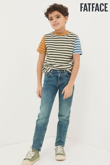 FatFace Blue Slim Seth Washed Jeans (450945) | £22