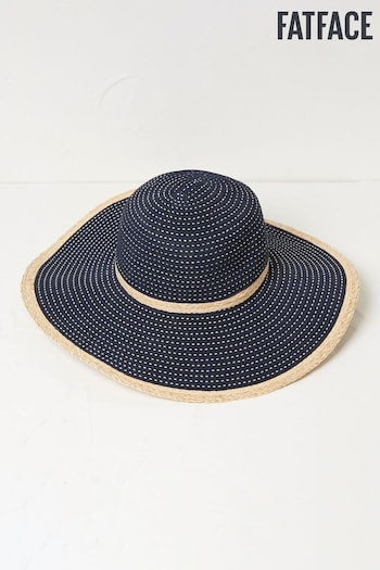 FatFace Blue Ribbon Floppy Sun Hat (451006) | £25