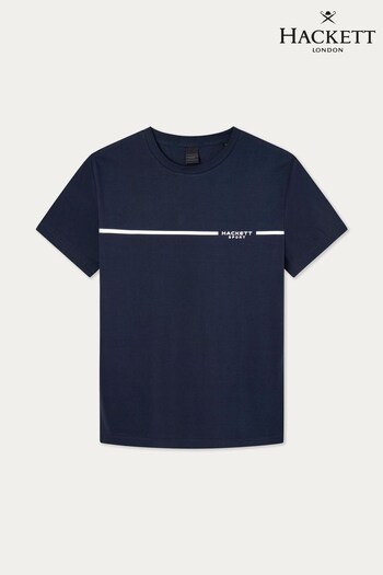 Hackett London Men Blue T-Shirt (451198) | £75