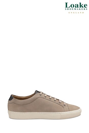 Loake Natural Dash Suede Capped Toe Sneakers (451273) | £160