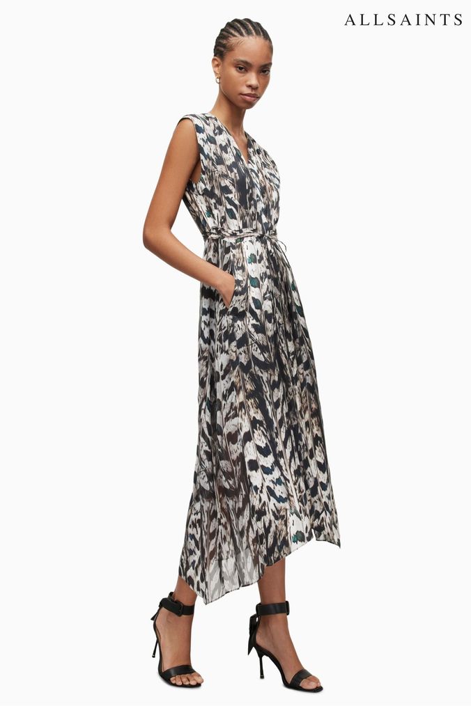 All saints new arrivals zebra dress