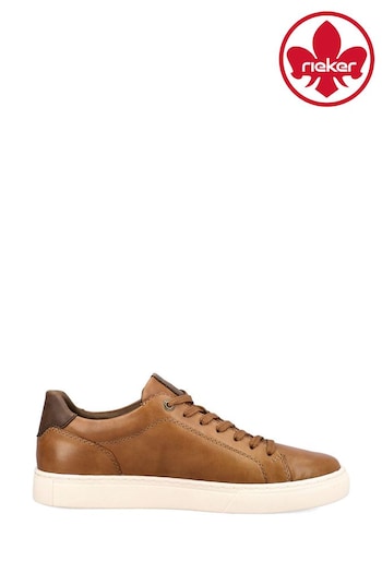 Rieker Mens Evolution Lace Up Brown Shoes (452328) | £90