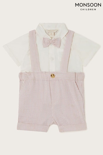 Monsoon Newborn Sammy Shorts and Shirt Set (452640) | £32