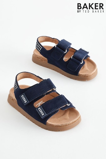 Baker by Ted Baker Boys Suede Footbed 21IID1861 Sandals (452677) | £36