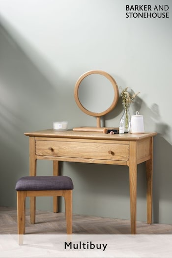 Barker and Stonehouse Brown Runswick Wood Dressing Table (452758) | £245