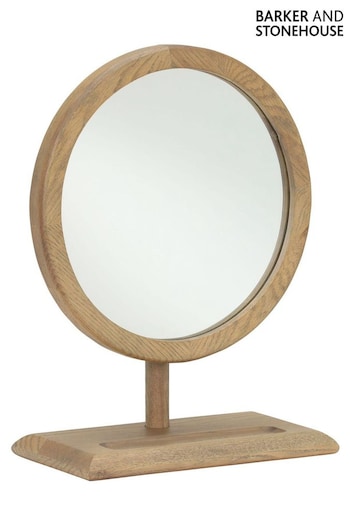 Barker and Stonehouse Brown Runswick Wood Mirror (453016) | £75