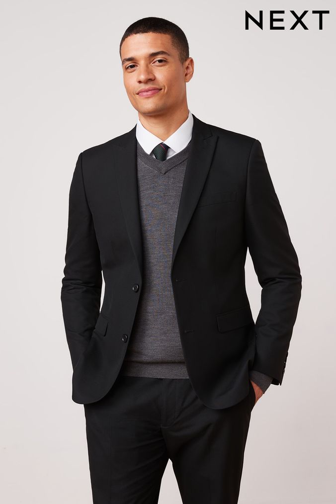 Black Shirt with Grey Blazer Dressy Outfits For Men In Their 30s 8 ideas   outfits  Lookastic