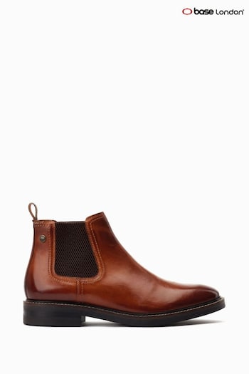 Base London Portland Pull On Chelsea Brown Boots (453492) | £80