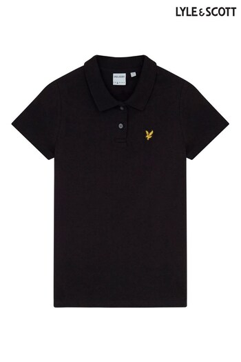 Lyle & Scott Regular Fit Black	 Polo Pierre Shirt (453521) | £50